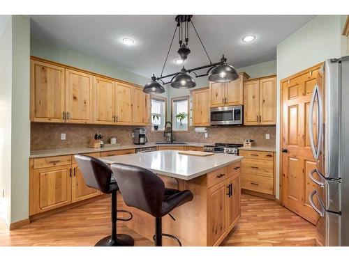 66 Kincora Glen Rise Nw, Calgary, AB - Indoor Photo Showing Kitchen With Upgraded Kitchen