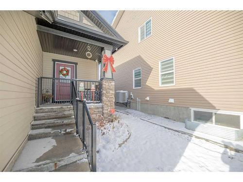 341 Ravenstern Link Se, Airdrie, AB - Outdoor With Deck Patio Veranda With Exterior