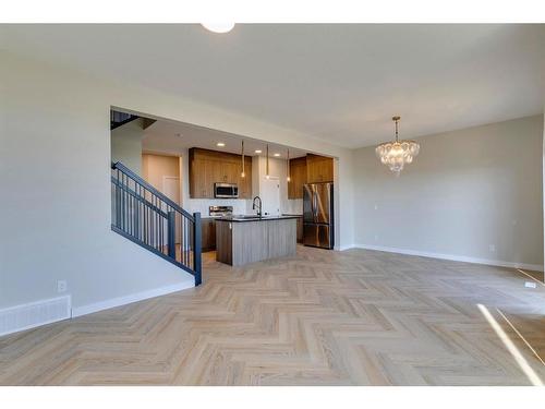 148 Sora Terrace Se, Calgary, AB - Indoor Photo Showing Kitchen