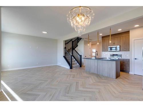 148 Sora Terrace Se, Calgary, AB - Indoor Photo Showing Kitchen