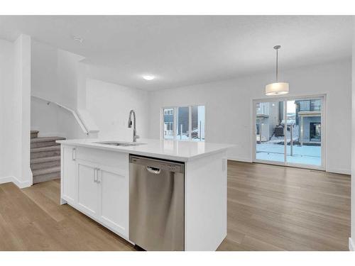 2051 Fowler Road Sw, Airdrie, AB - Indoor Photo Showing Kitchen