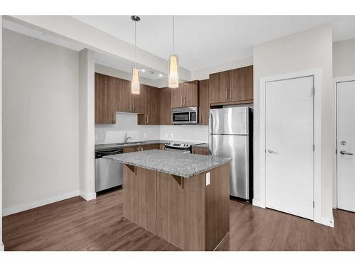 108-8 Sage Hill Terrace Nw, Calgary, AB - Indoor Photo Showing Kitchen With Stainless Steel Kitchen