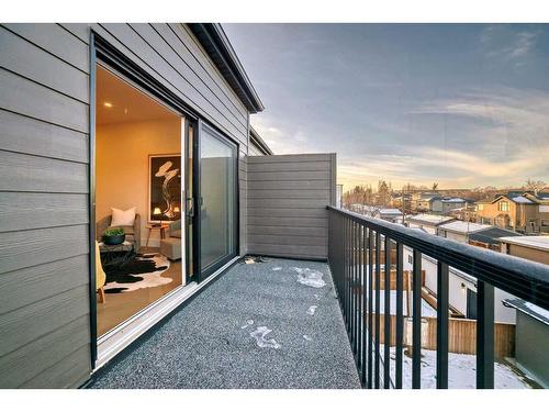 4129 19 Street Sw, Calgary, AB - Outdoor With Balcony With Exterior