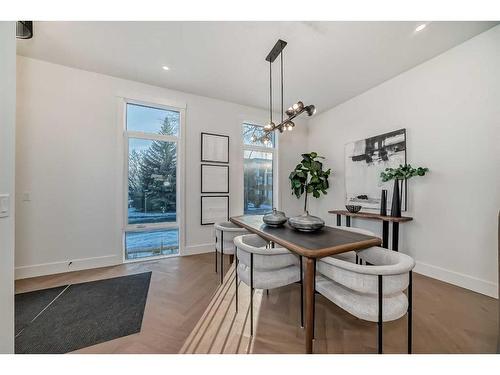 4129 19 Street Sw, Calgary, AB - Indoor Photo Showing Dining Room