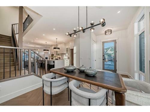 4129 19 Street Sw, Calgary, AB - Indoor Photo Showing Dining Room