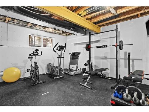 72-300 Marina Drive, Chestermere, AB - Indoor Photo Showing Gym Room