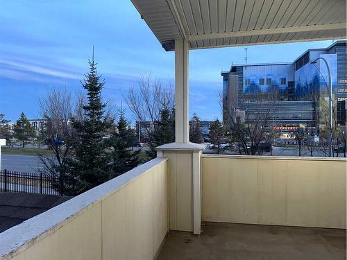 210-22 Auburn Bay Link Se, Calgary, AB - Outdoor With Balcony