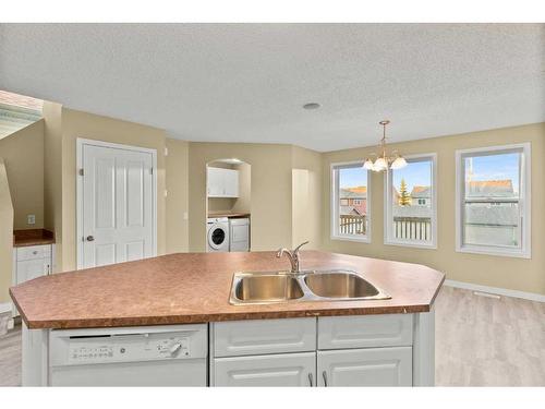 32 Panora Close Nw, Calgary, AB - Indoor Photo Showing Kitchen With Double Sink