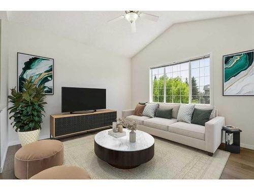 10 Tuscany Meadows Drive Nw, Calgary, AB - Indoor Photo Showing Living Room