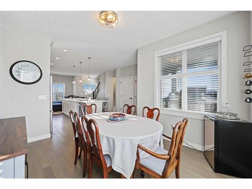 104 Silverado Plains Park Sw, Calgary, AB - Indoor Photo Showing Dining Room