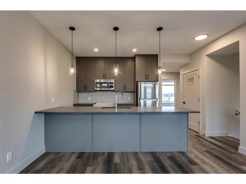 259 Royal Elm Road Nw, Calgary, AB - Indoor Photo Showing Kitchen With Upgraded Kitchen