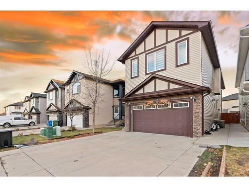 133 Saddlelake Grove Ne, Calgary, AB - Indoor Photo Showing Kitchen With Upgraded Kitchen