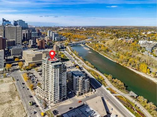 704-325 3 Street Se, Calgary, AB - Outdoor With Body Of Water With View