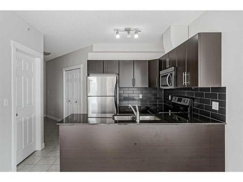 704-325 3 Street Se, Calgary, AB - Indoor Photo Showing Kitchen