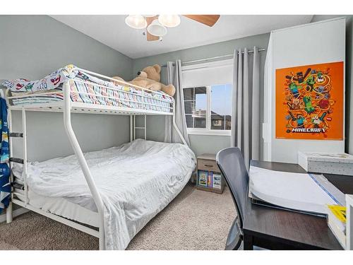 2352 Baywater Crescent Sw, Airdrie, AB - Indoor Photo Showing Bedroom