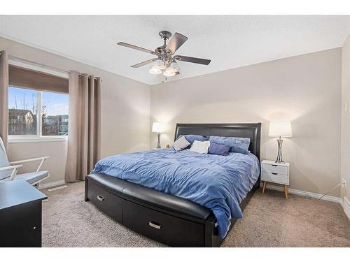 2352 Baywater Crescent Sw, Airdrie, AB - Indoor Photo Showing Bedroom