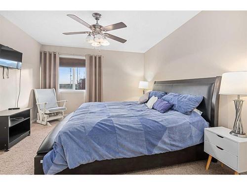 2352 Baywater Crescent Sw, Airdrie, AB - Indoor Photo Showing Bedroom