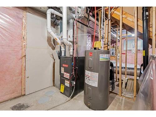 2352 Baywater Crescent Sw, Airdrie, AB - Indoor Photo Showing Basement