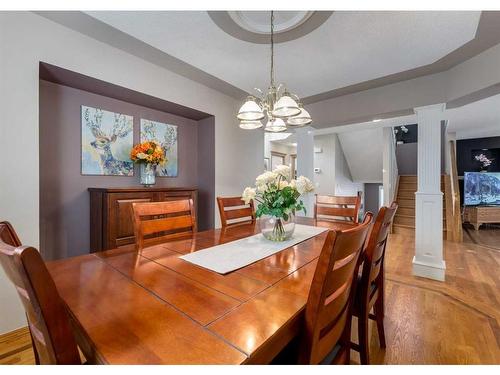 122 Douglasview Rise Se, Calgary, AB - Indoor Photo Showing Dining Room