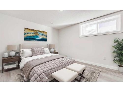 7 Doverglen Crescent Se, Calgary, AB - Indoor Photo Showing Bedroom