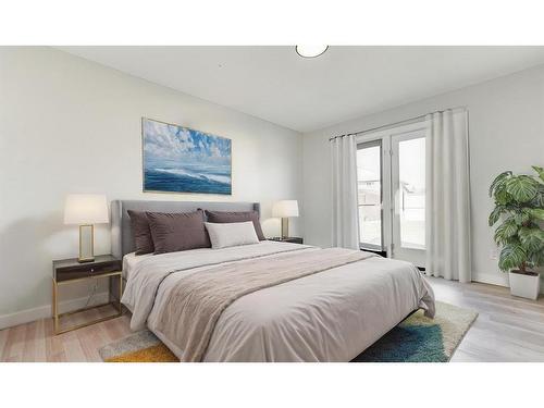 7 Doverglen Crescent Se, Calgary, AB - Indoor Photo Showing Bedroom