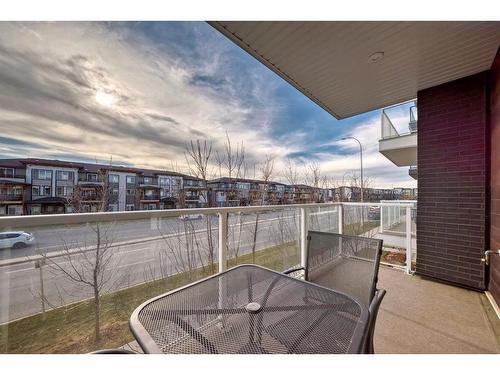 220-4350 Seton Drive Se, Calgary, AB - Outdoor With Balcony With Exterior