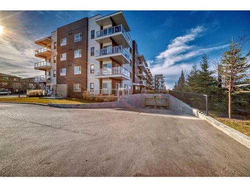 220-4350 Seton Drive Se, Calgary, AB - Outdoor With Balcony With Facade