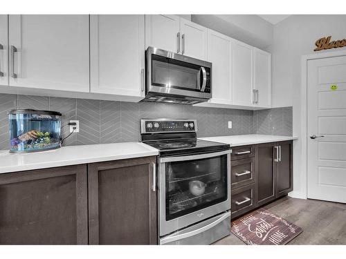 520-32 Red Embers Parade Ne, Calgary, AB - Indoor Photo Showing Kitchen With Upgraded Kitchen