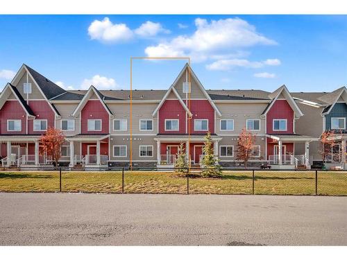 520-32 Red Embers Parade Ne, Calgary, AB - Outdoor With Deck Patio Veranda With Facade