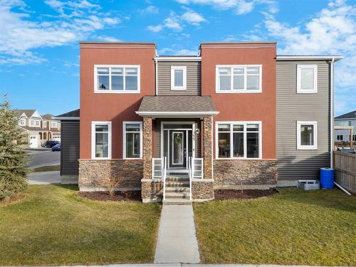 44 Windford Park Sw, Airdrie, AB - Outdoor With Facade