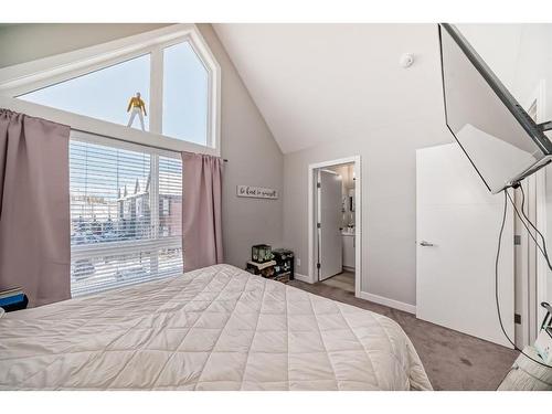 821 Sage Meadows Gardens Nw, Calgary, AB - Indoor Photo Showing Bedroom