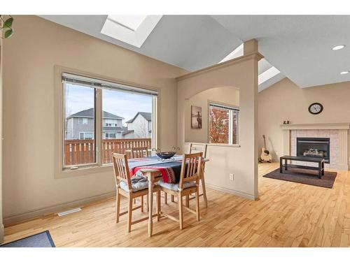 144 Oakmere Place, Chestermere, AB - Indoor Photo Showing Dining Room