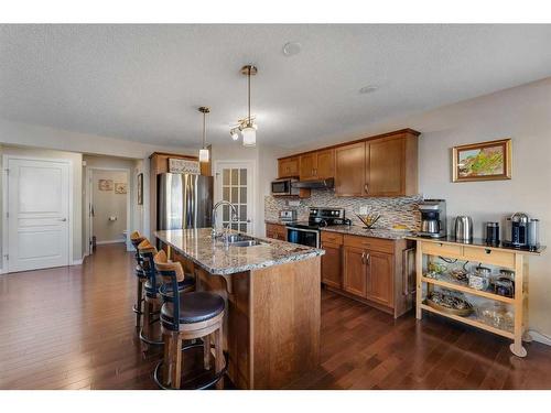 157 Sherwood Circle Nw, Calgary, AB - Indoor Photo Showing Kitchen With Stainless Steel Kitchen With Double Sink