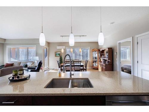 410-103 Valley Ridge Manor Nw, Calgary, AB - Indoor Photo Showing Kitchen With Double Sink With Upgraded Kitchen