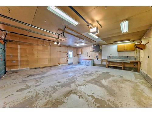 21 Osborne Street, Red Deer, AB - Indoor Photo Showing Garage