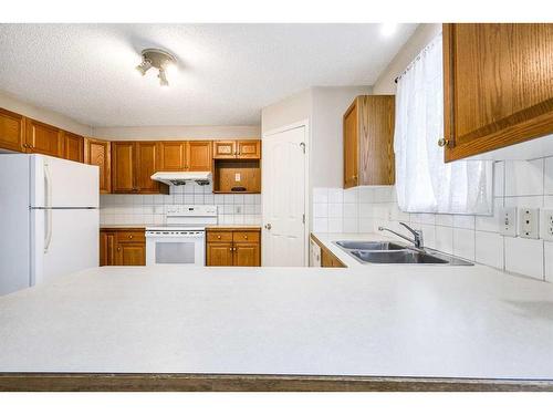 69 Saddlecreek Terrace Ne, Calgary, AB - Indoor Photo Showing Kitchen With Double Sink