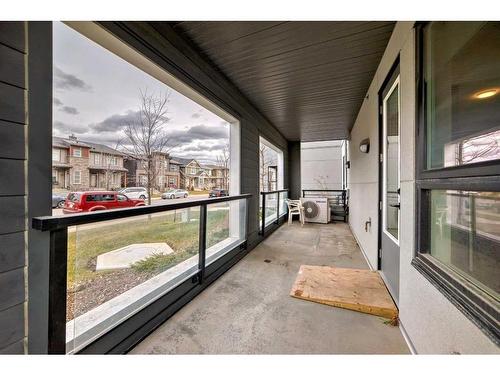 1114-350 Livingston Common Ne, Calgary, AB - Outdoor With Balcony With Exterior