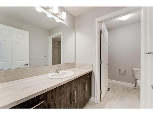 41 Hillcrest Square Sw, Airdrie, AB - Indoor Photo Showing Bathroom