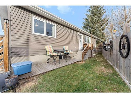 141 Spring Haven Mews Se, Airdrie, AB - Outdoor With Deck Patio Veranda With Exterior