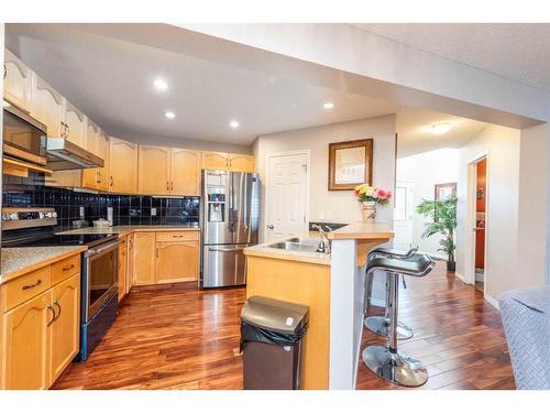 43 Evanston Rise Nw, Calgary, AB - Indoor Photo Showing Kitchen With Double Sink