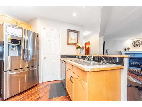 43 Evanston Rise Nw, Calgary, AB - Indoor Photo Showing Kitchen With Double Sink