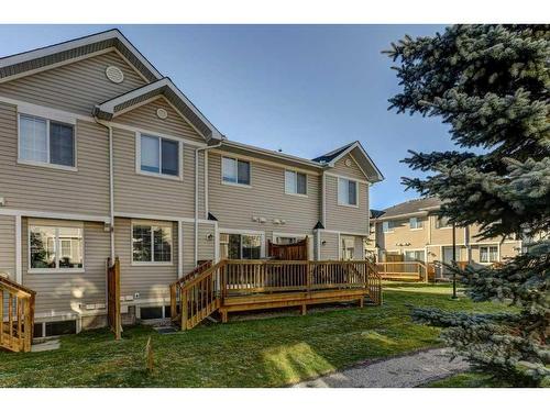 66 Country Village Villas Ne, Calgary, AB - Outdoor With Deck Patio Veranda