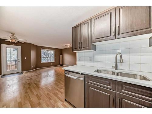 218 Taracove Place Ne, Calgary, AB - Indoor Photo Showing Kitchen With Double Sink