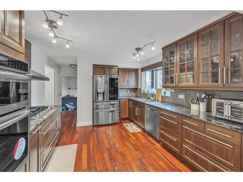 48 Deerview Place Se, Calgary, AB - Indoor Photo Showing Kitchen With Stainless Steel Kitchen With Upgraded Kitchen