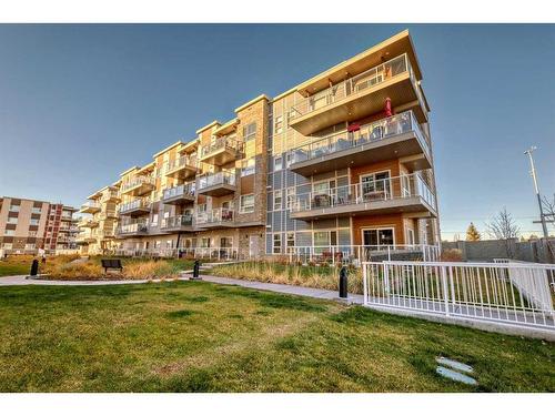 104-200 Harvest Hills Place Ne, Calgary, AB - Outdoor With Balcony With Facade