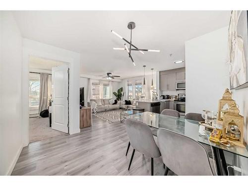 4116-302 Skyview Ranch Drive Ne, Calgary, AB - Indoor Photo Showing Dining Room