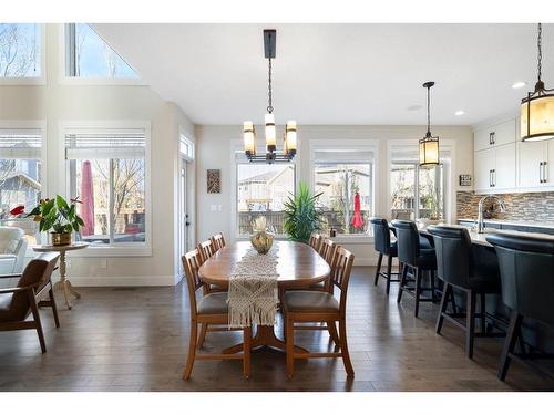 140 Auburn Sound Manor Se, Calgary, AB - Indoor Photo Showing Dining Room