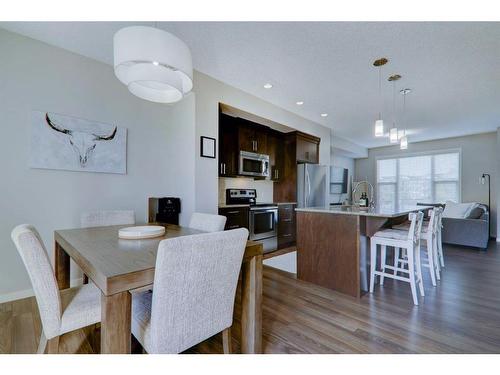 173 New Brighton Walk Se, Calgary, AB - Indoor Photo Showing Dining Room