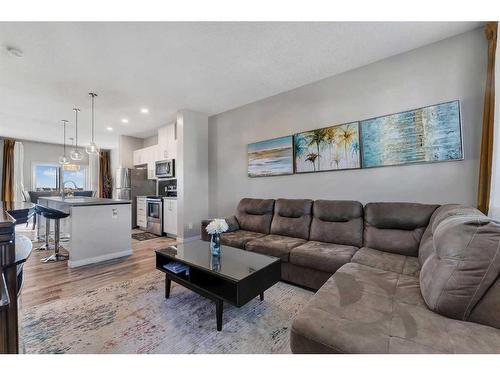 64 Copperstone Common Se, Calgary, AB - Indoor Photo Showing Living Room