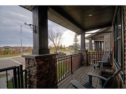 1186 Coopers Drive Sw, Airdrie, AB - Outdoor With Deck Patio Veranda With Exterior